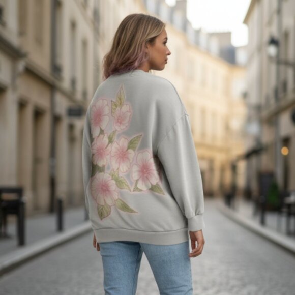 NWT LEVI'S GRAPHIC PRISM SUNSHINE DAYDREAM CREWNECK SWEATSHIRT OVERSIZE - Picture 2 of 10